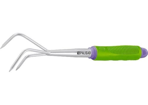 PALISAD 3fogas földlazító mini borona gumírozott nyél Twist&Go