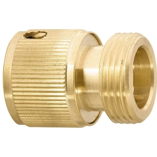 PALISAD 3/4 sárgaréz gyorscsatlakozó, tömlőcsatlakozó AQUASTOP