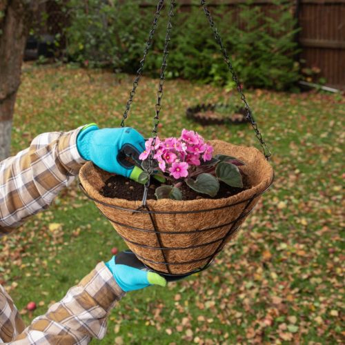 PALISAD 35cm Coco Vita láncos függesztett virágtartó kókuszbetéttel