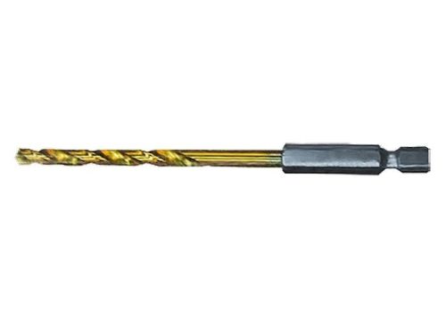 MTX 8,5x 117 mm HEX HSS-TiN spirális fém fúrószár hatszögletű befogással