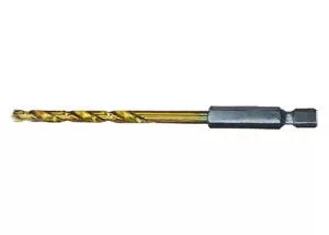 MTX 9x 125 mm HEX HSS-TiN spirális fém fúrószár hatszögletű befogással