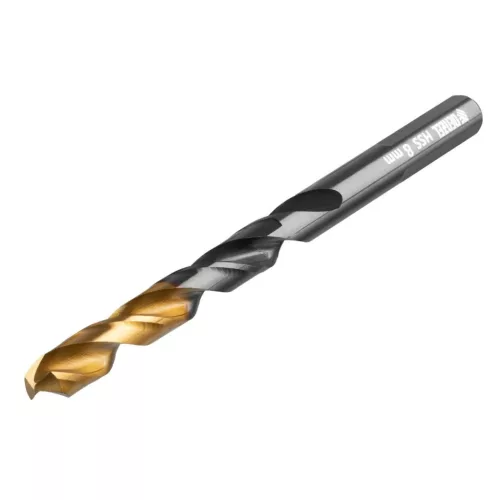 DENZEL 25 db 1-13 mm, fém fúrószár készlet HSS-Tin, Golden Tip, tároló dobozban
