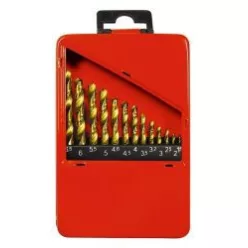   MTX 13db-os HSS-Ti fémfúró készlet 1.5-6.5mm fém kazettában