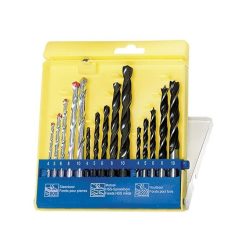 SPARTA 15db-os vegyes fúrószár szett beton/fa/fém