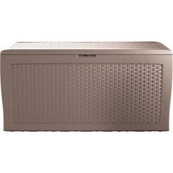 Samoa műrattan kerti tároló 270L cappuccino