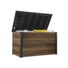 Decocoat műanyag kerti láda 870 L dió