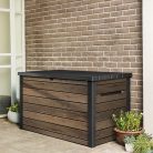 Decocoat műanyag kerti láda 870 L dió