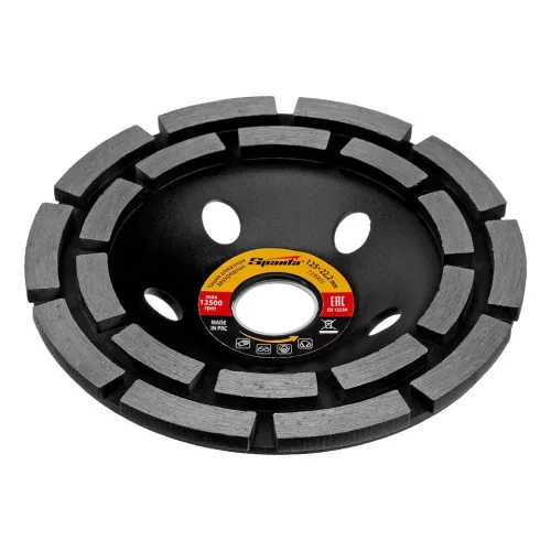 SPARTA 125mm kétsoros betoncsiszoló tárcsa