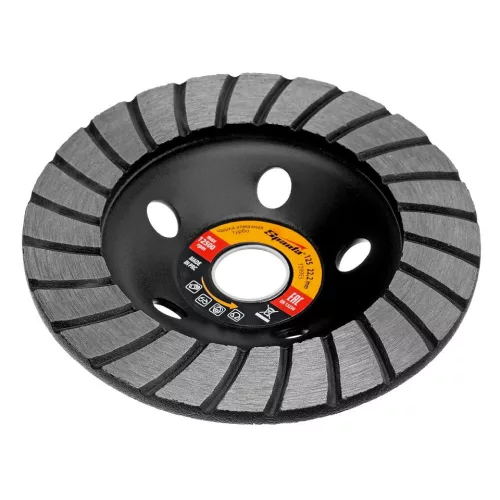 SPARTA 125mm TURBO betoncsiszoló tárcsa polírozáshoz