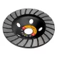 SPARTA 125mm TURBO betoncsiszoló tárcsa polírozáshoz