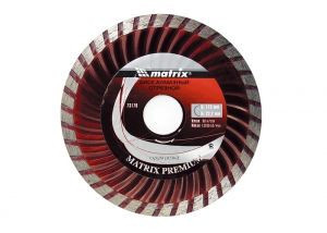 MTX 180mmxM14 professional turbó gyémántvágó tárcsa száraz