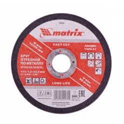 MTX 115x1x22mm vágókorong fém