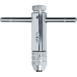 racsnis kézi menetfúró adapter M3-M8 króm