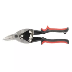 MTX 250mm lemezvágó olló egyenes/balos vágás fogazott