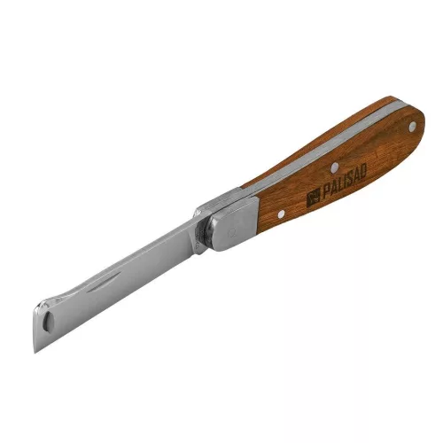 PALISAD 170mm kerti kés, szemezőkés, behajtható egyenes penge