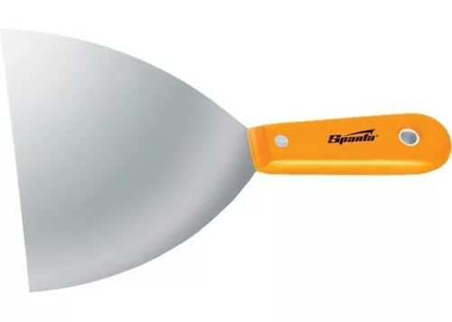 SPARTA 150mm spakli INOX csiszolt műanyag nyél