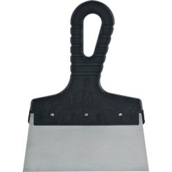 SIBRTEH 150mm spatulya rozsdamentes, műanyag nyéllel