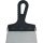 SIBRTEH 150mm spatulya rozsdamentes, műanyag nyéllel