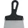 SIBRTEH 150mm spatulya rozsdamentes, műanyag nyéllel