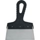 SIBRTEH 150mm spatulya rozsdamentes, műanyag nyéllel