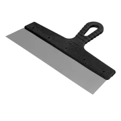 SIBRTEH 300mm spatulya rozsdamentes, műanyag nyéllel