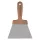 MTX 140 mm INOX acél spakli, spatulya, fa reszelék nyél ECO friendly