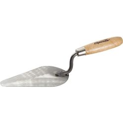SPARTA 150mm acél kőműves burkolókanál csepp forma
