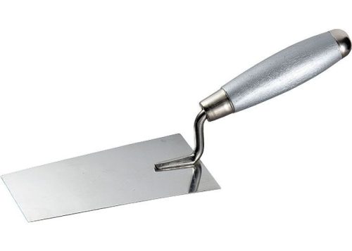 MTX rozsdamentes acél kőműves kanál 160x84mm szögletes