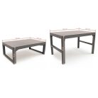 Lyon rattan kerti asztal cappuccino