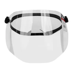  MTX 190 x 345 mm víztiszta arcvédő pajzs, polikarbonát, OT-S modell