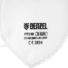 DENZEL 3db összecsukható szűrő félálarc FFP2 NR, szelepek nélküli arcmaszk, D-4201