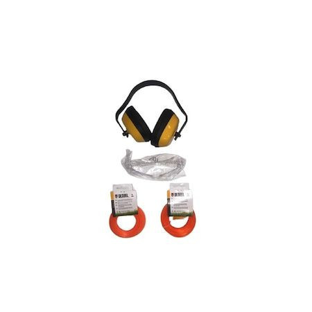 DENZEL 4 részes BASIC fűkasza védőeszköz csomag+ damil