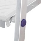 150kg 2m 6 lépcsős ALU megerősített létra