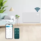 DENZEL 1500W norvég típusú elektromos panel, fűtőpanel, OptiPrime-1500, Wi-Fi, érintőképernyő, digitális termosztát 3év garancia